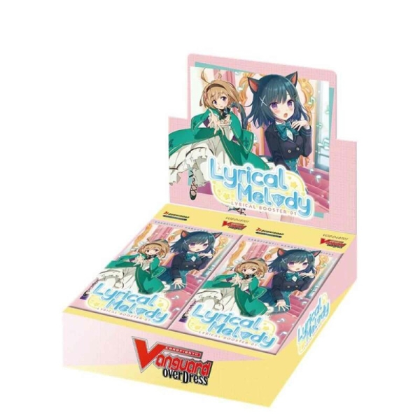 Cardfight-Vanguard-overdress-lyrical-melody-booster-display